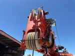 Crane Superstructure with Boom Head Section