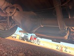 Underbody with Rear Axle