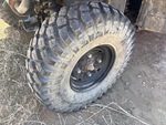 Chassis with Right Rear Tire