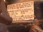 Engine with Emission Label