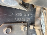 General Appearance with Frame Stamp Serial Number/VIN Photo