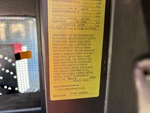 General Appearance with Motor Vehicle Safety Standards Label