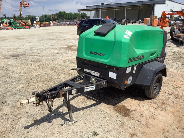 2019 Doosan C185WJD Mobile Air Compressor