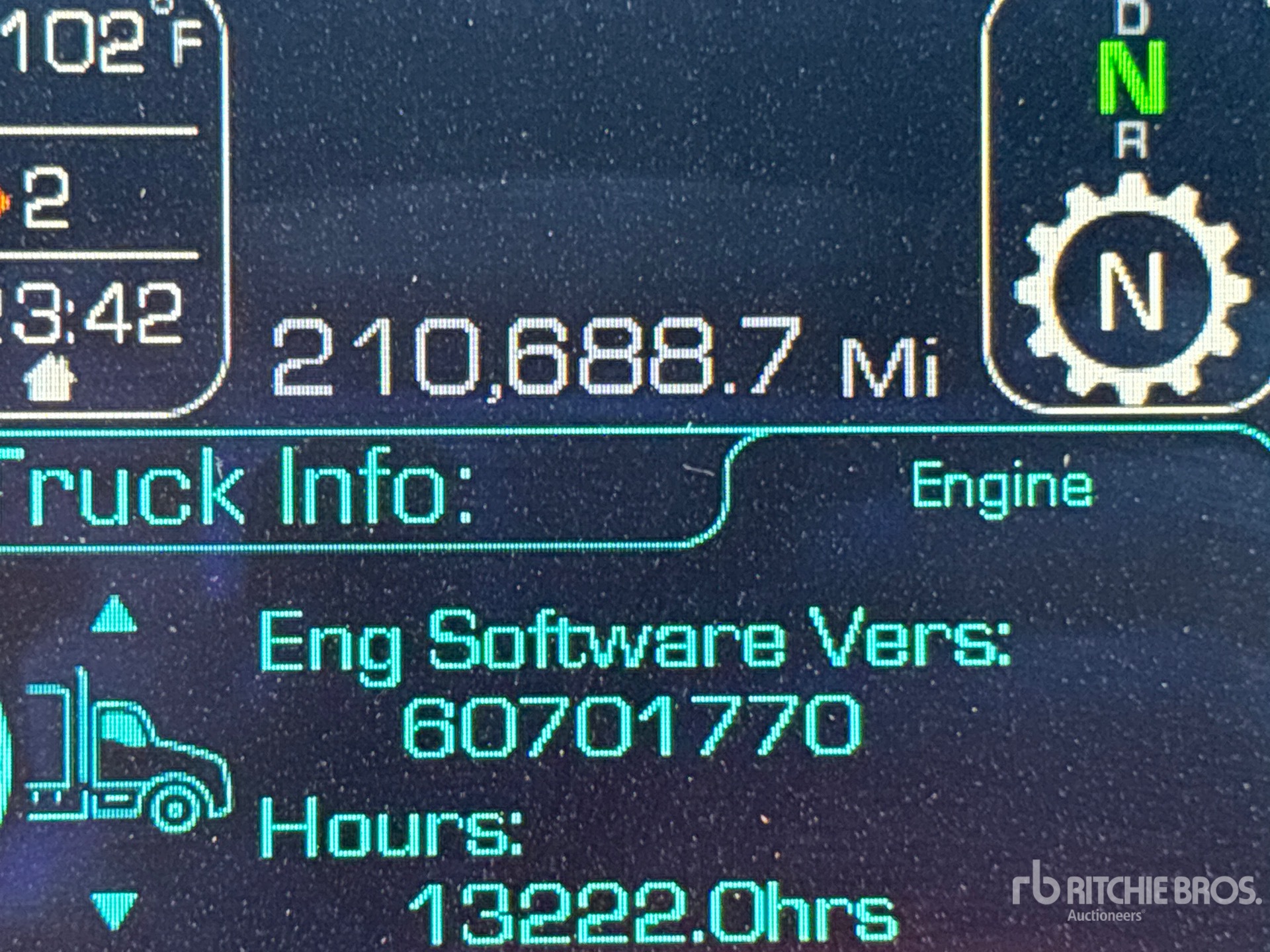 General Appearance with Hour Meter / Odometer