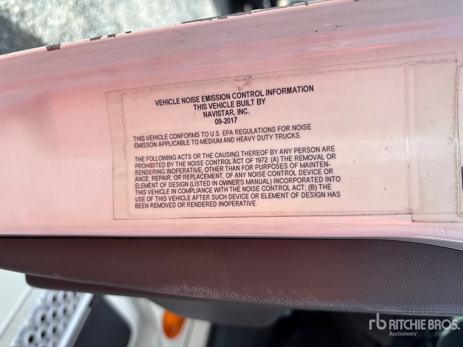 2018 International LT625