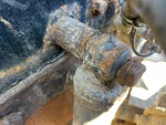 Underbody with Fahrwerksbuchsen
