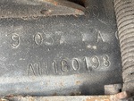 General Appearance with Frame Stamp Serial Number/VIN Photo