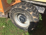 Chassis with Right Rear Tire