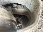Undercarriage with Left Track Tensioner