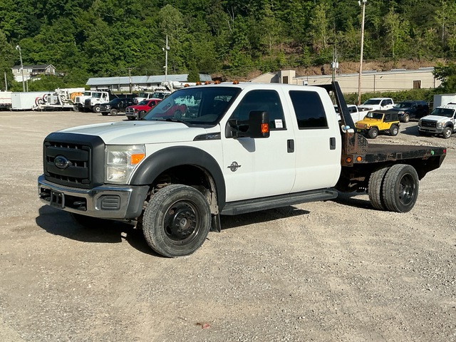 2015 Ford Flatbed / Skid Truck XL 4x4 Crew Cab Flatbed Truck 2015 Ford Flatbed / Skid Truck XL 4x4 Crew Cab Flatbed Truck