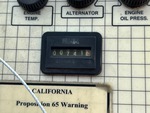Aspect général with Compteur horaire / compteur kilométrique