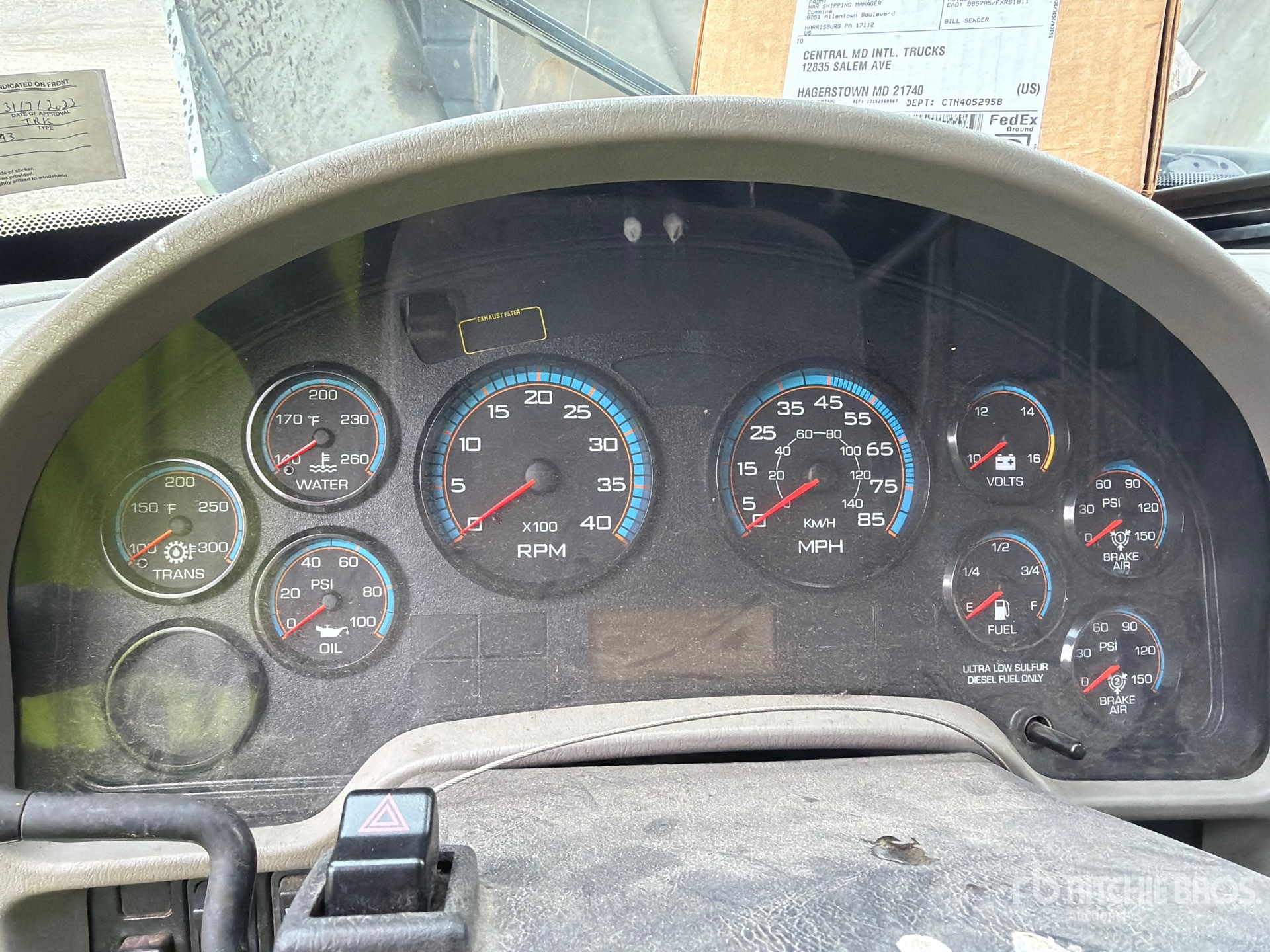 General Appearance with Hour Meter / Odometer