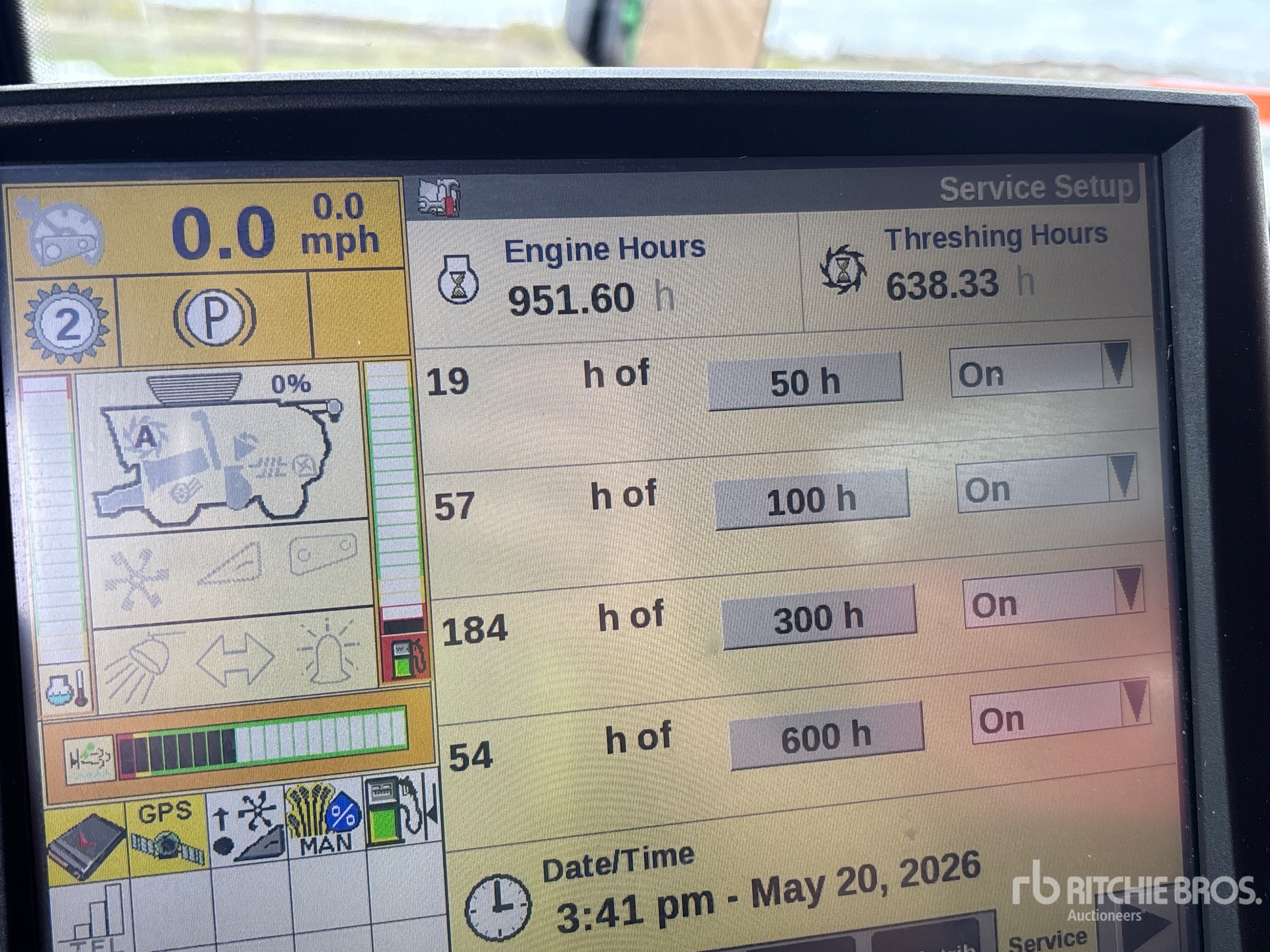 General Appearance with Hour Meter / Odometer