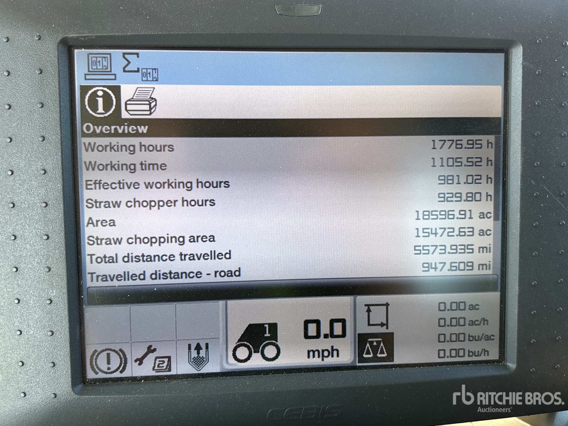 General Appearance with Hour Meter / Odometer