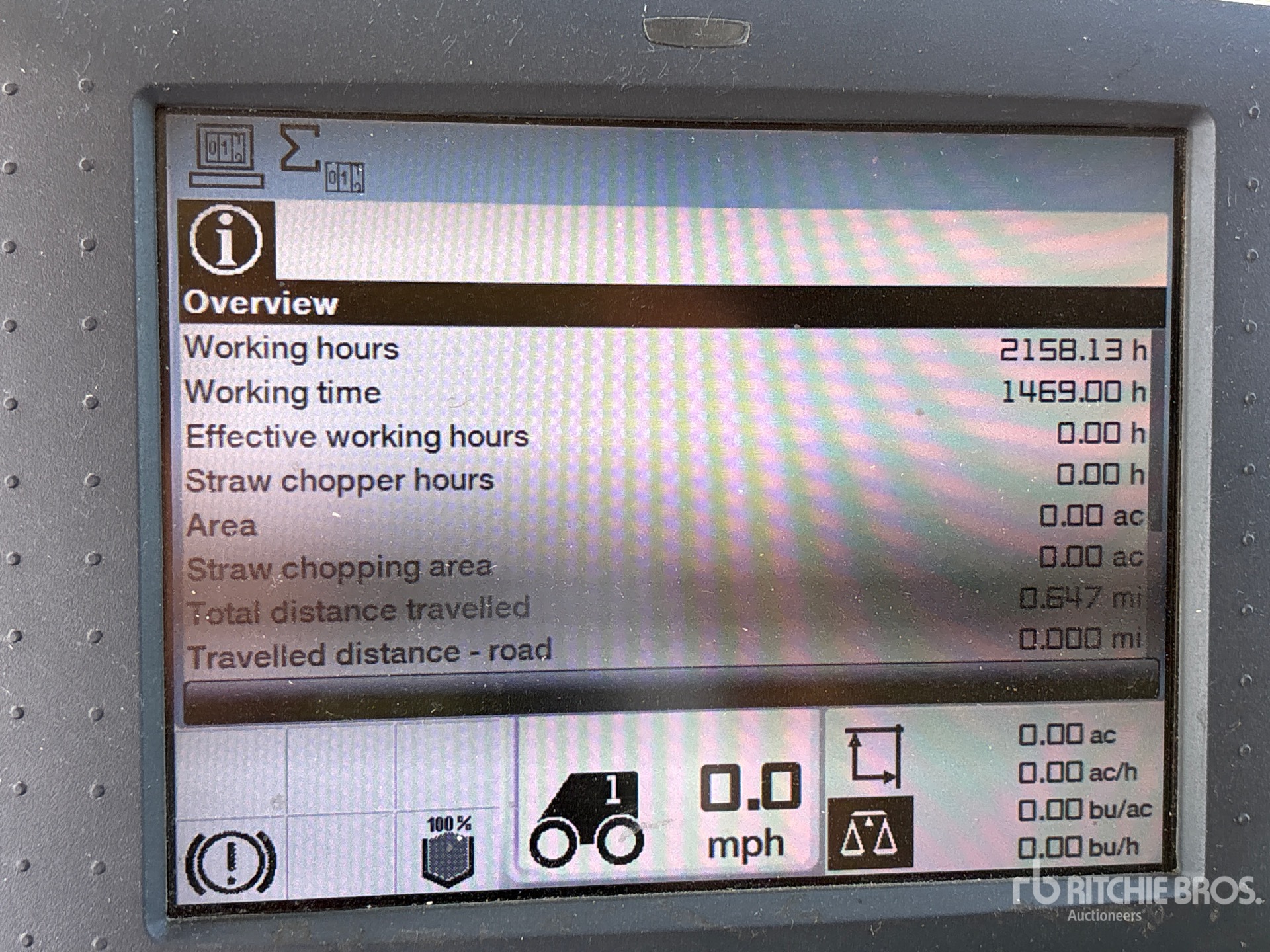 General Appearance with Hour Meter / Odometer