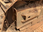 Undercarriage with Left Track Tensioner