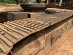 Undercarriage with Left Track Pads