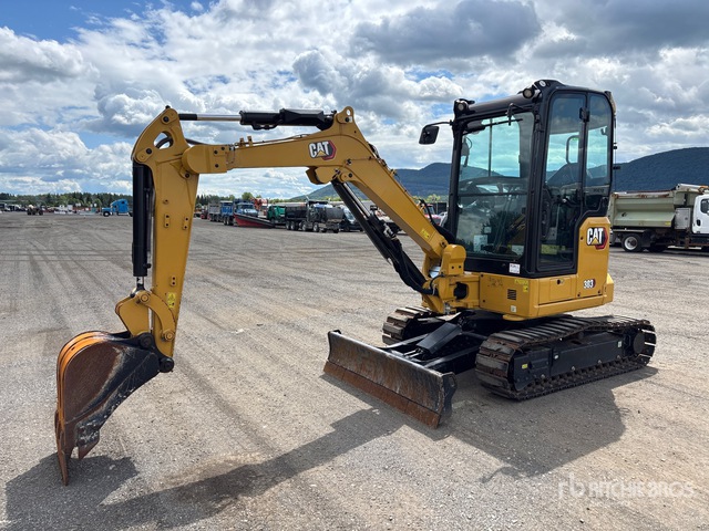 2024 Cat 303 Cr Mini Excavator: <6.6t