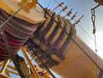 Crane Superstructure with Wear Pads
