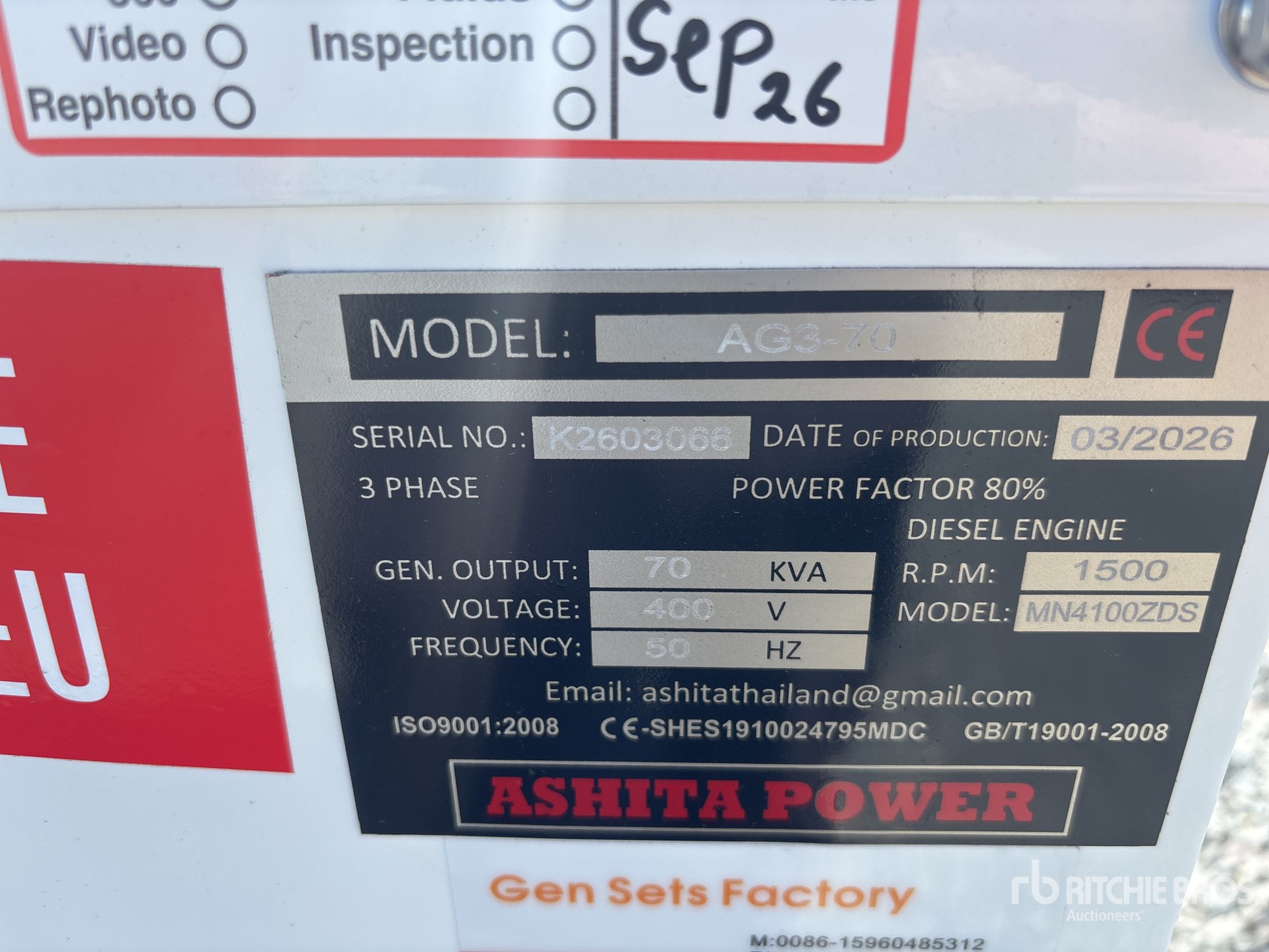 2026 Ashita AG3-70