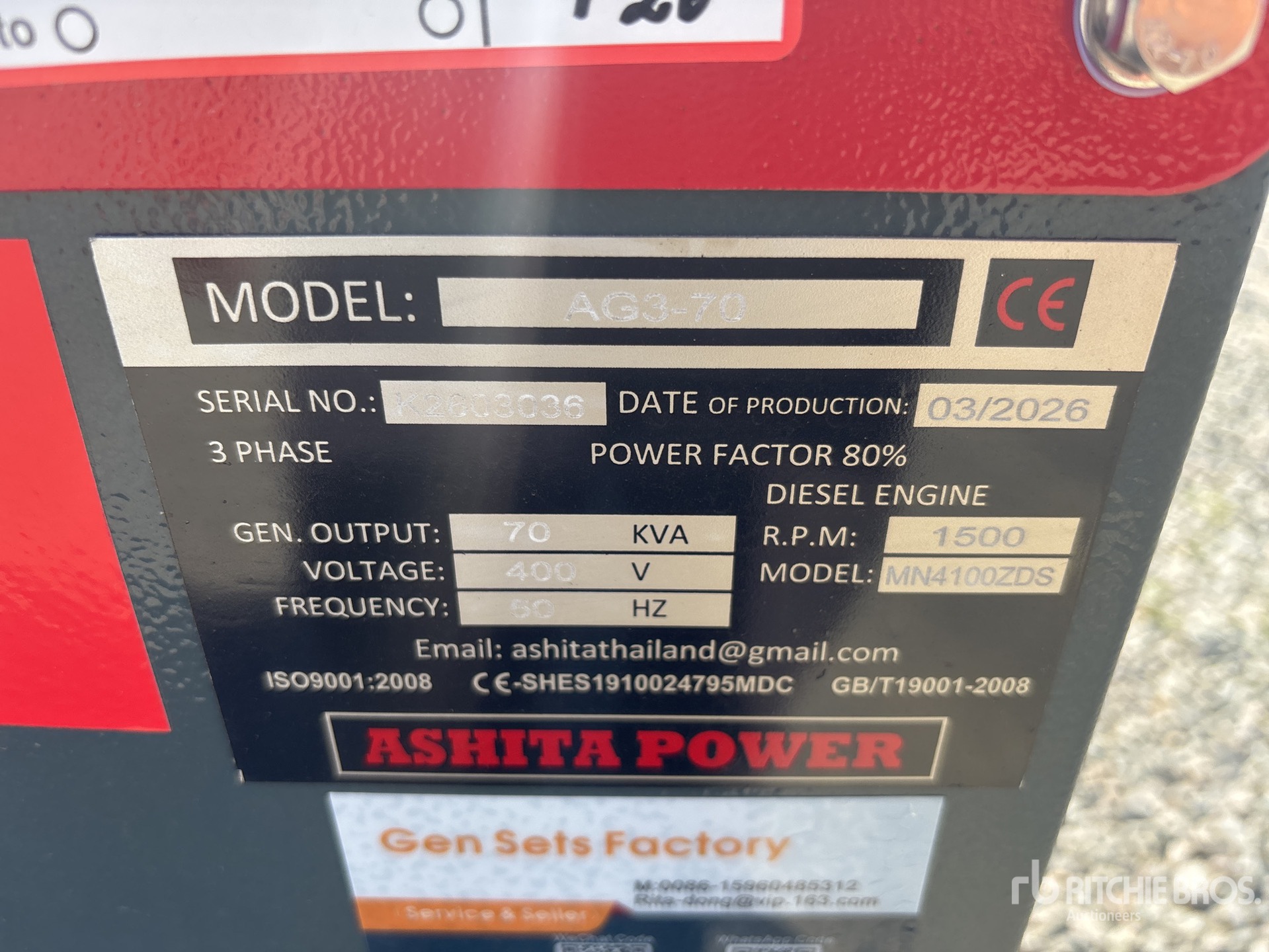 2026 Ashita AG3-70