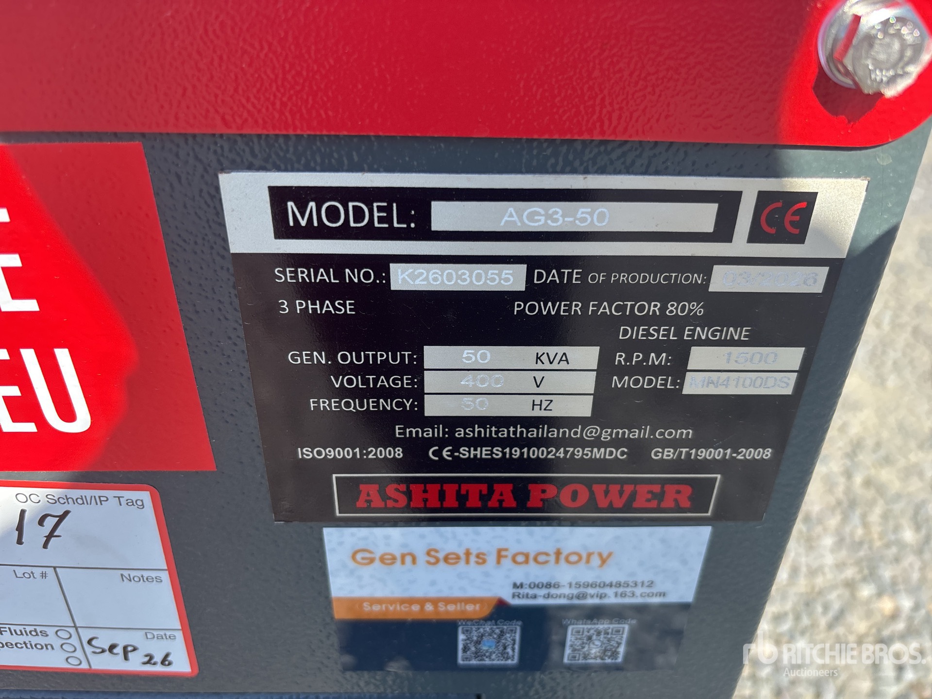 2026 Ashita AG3-50