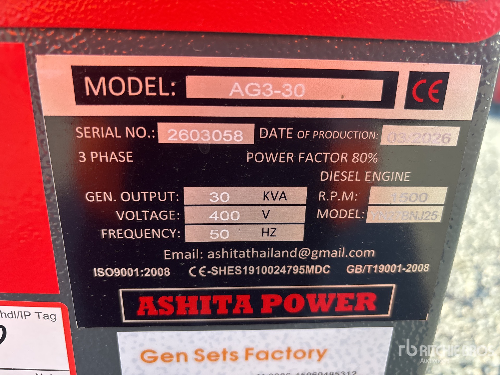 2026 Ashita AG3-30