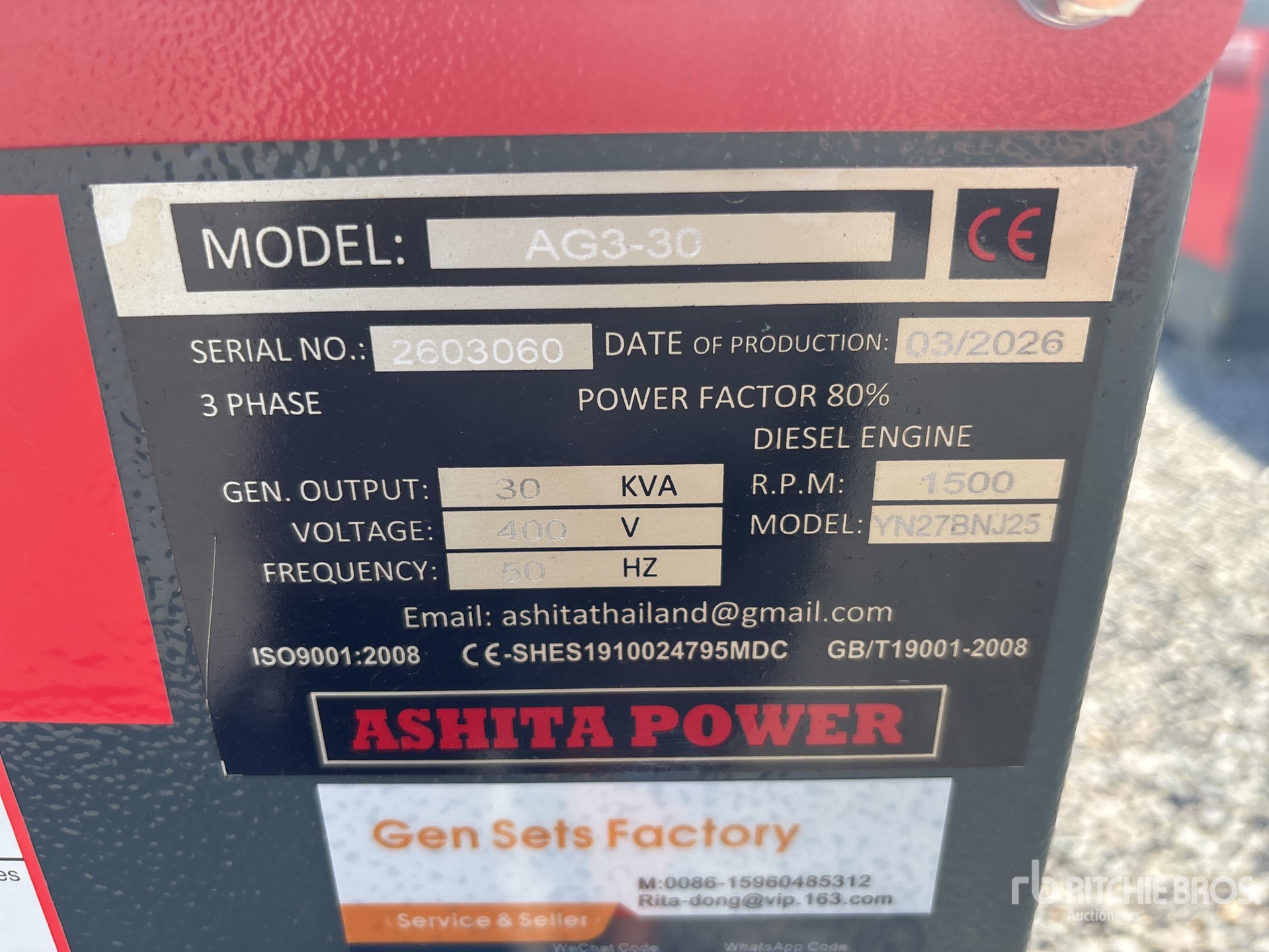 2026 Ashita AG3-30