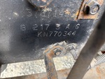 General Appearance with Frame Stamp Serial Number/VIN Photo