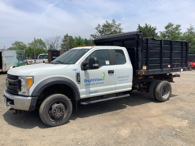 2017 Ford F-450 XL XL 4x4 Extended Cab Plow hookup Dump Truck 2017 Ford F-450 XL XL 4x4 Extended Cab Plow hookup Dump Truck