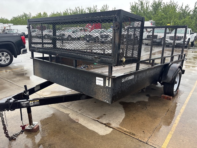 2003 H & H 12 ft S/A Utility Trailer