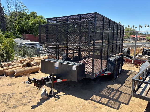 2003 Miller 12 ft T/A Landscape Trailer