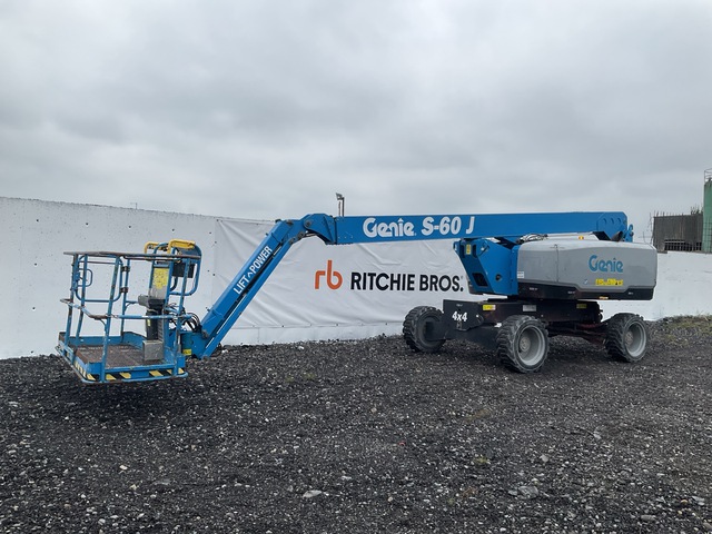 2021 Genie S-60J 4WD Diesel Telescopic Boom Lift