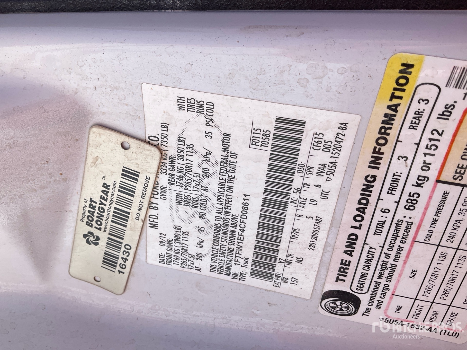 Photo of a 2012 Ford F-150