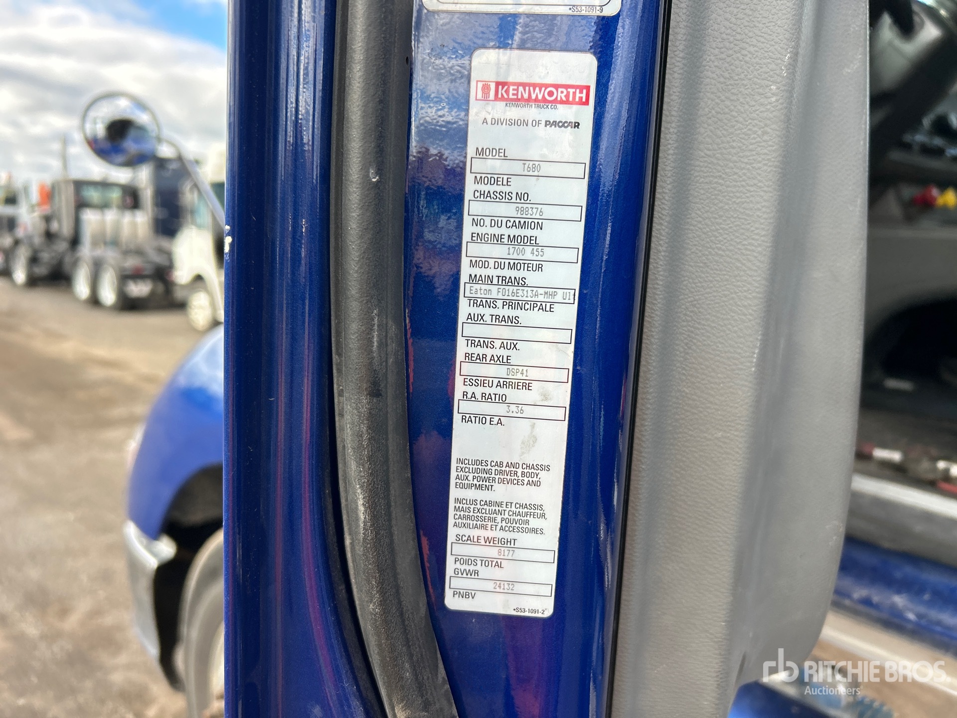 2017 Kenworth T680