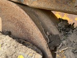 Undercarriage with Left Front Idler