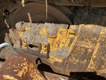 Undercarriage with Left Track Tensioner