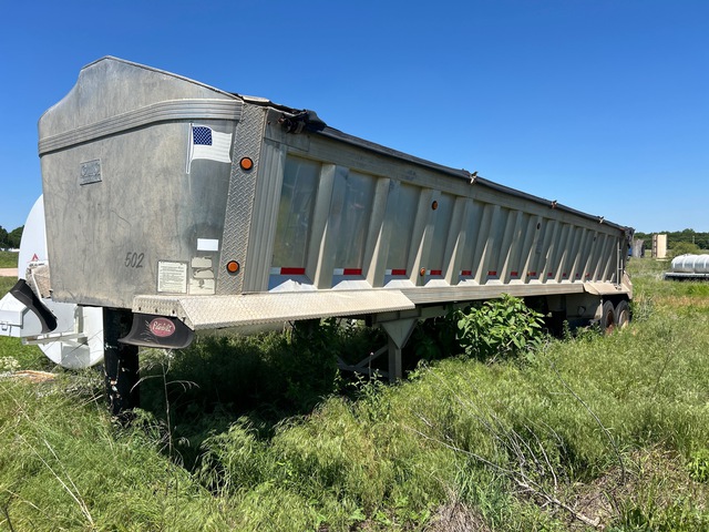 T/A Aluminum End Dump Trailer