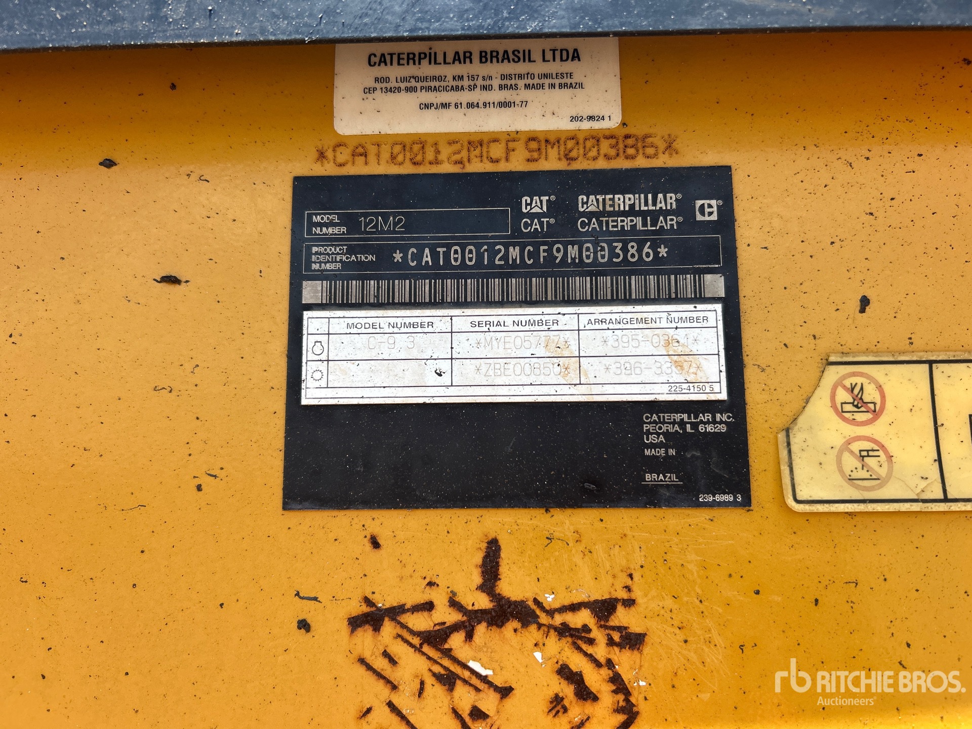 Photo of a 2013 Caterpillar 12M2 VHP PLUS