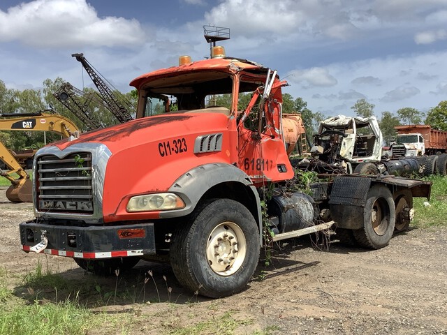 2011 Mack GU813E 6x4 Day Cab Truck Tractor (Inoperable)