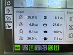 Control Station with Engine Oil Pressure