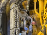 Engine with A/C Compressor