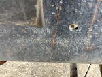 General Appearance with Frame Stamp Serial Number/VIN Photo