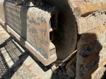 Undercarriage with Left Track Tensioner