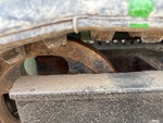 Undercarriage with Left Front Idler