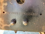 General Appearance with Frame Stamp Serial Number/VIN Photo