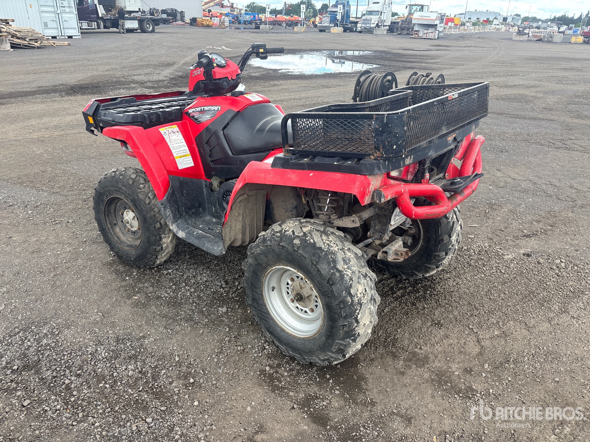 General Appearance with Picture, Left Rear Corner