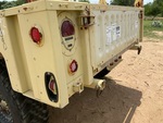 Trailer Chassis with Brake Lights Functional