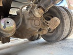 Underbody with Front Drive Axle