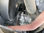Moteur with compresseur de climatisation